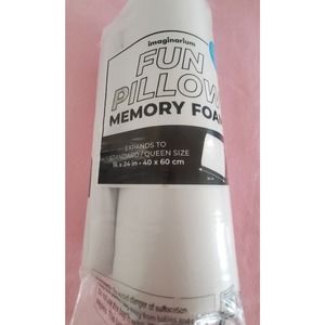 Memory Foam Fun Pillow With Cool-To-The-Touch Cover, Standard/Queen,